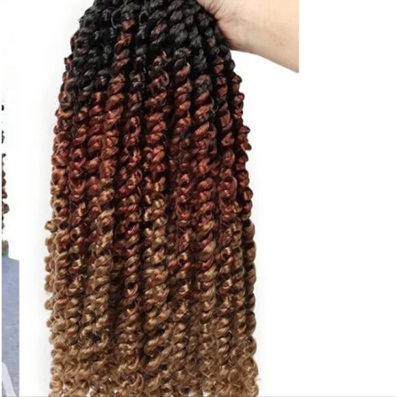 Chrochet Passion Hair Twist 12" Waterwave Multicolor - Picture 2 of 4
